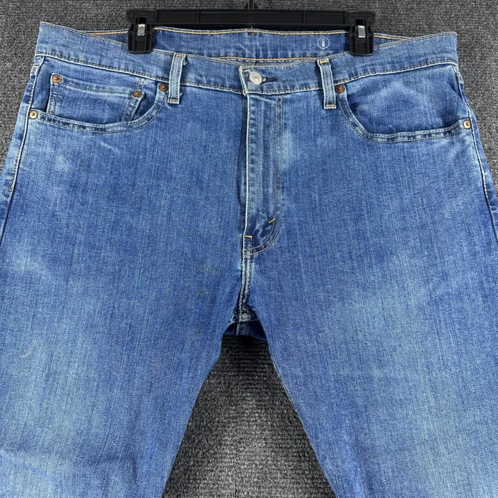 Levi's 512 Slim Taper Jeans Mens 38x32 Blue All Seasons Tech Denim Pants